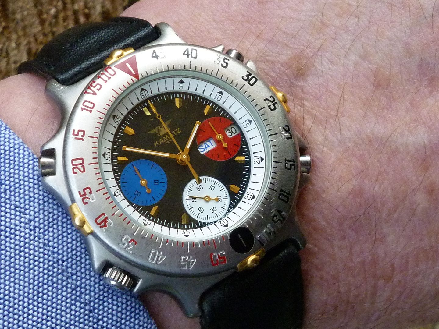 pilots chronographs variations of use